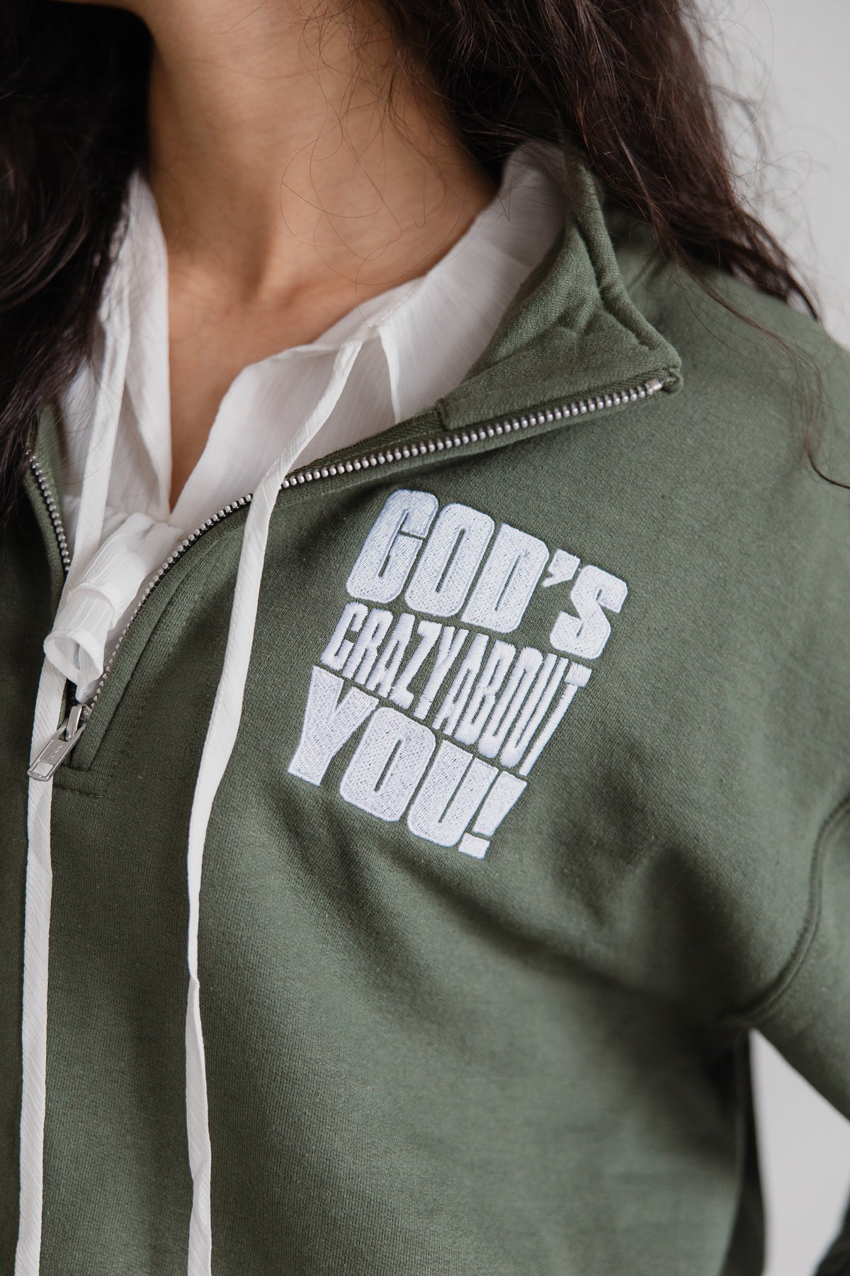Adult 1/4 Zip Sweatshirt