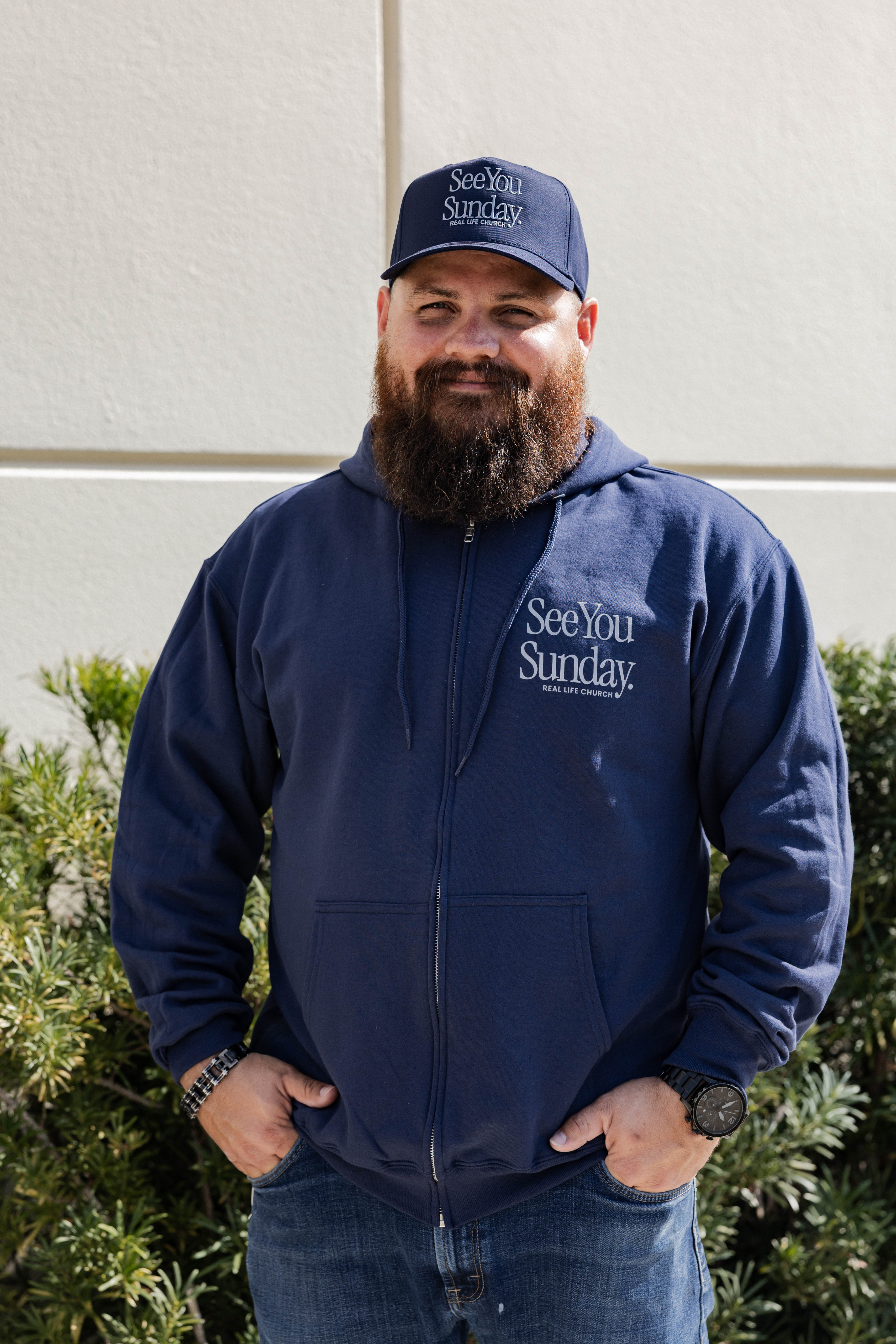 See You Sunday Men's Hoodie