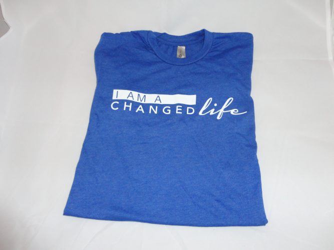 I am a Changed Life Baptism Shirt