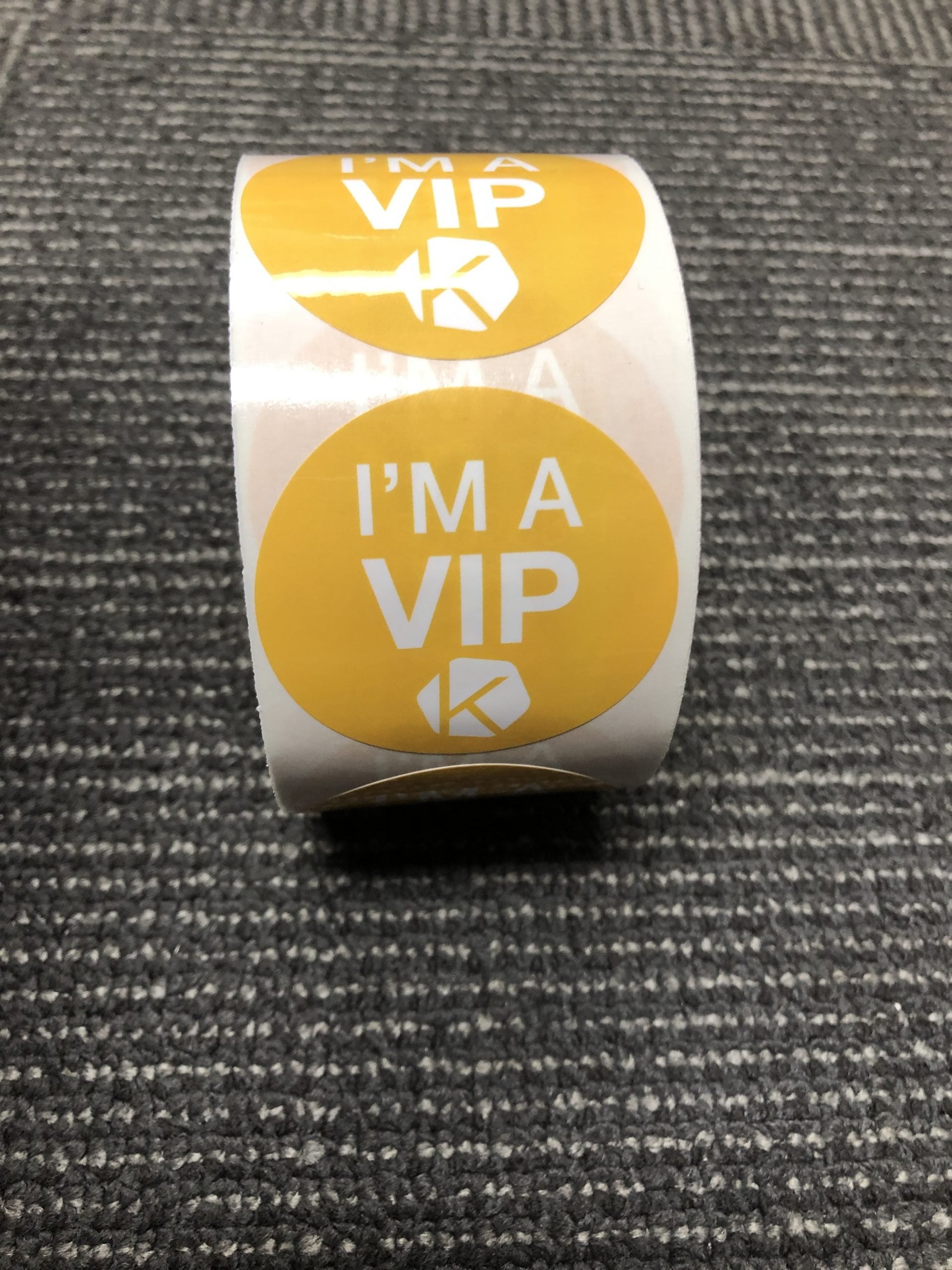 VIP Stickers (Roll of 200)