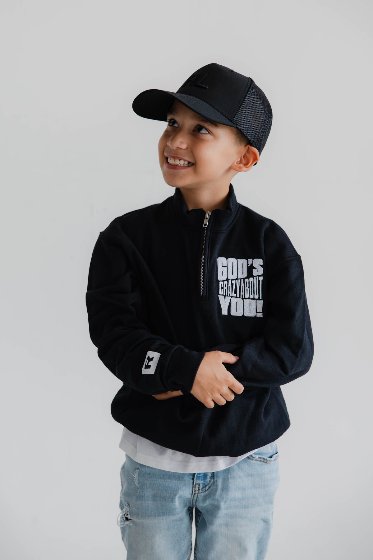 Youth 1/4 Zip Sweatshirt