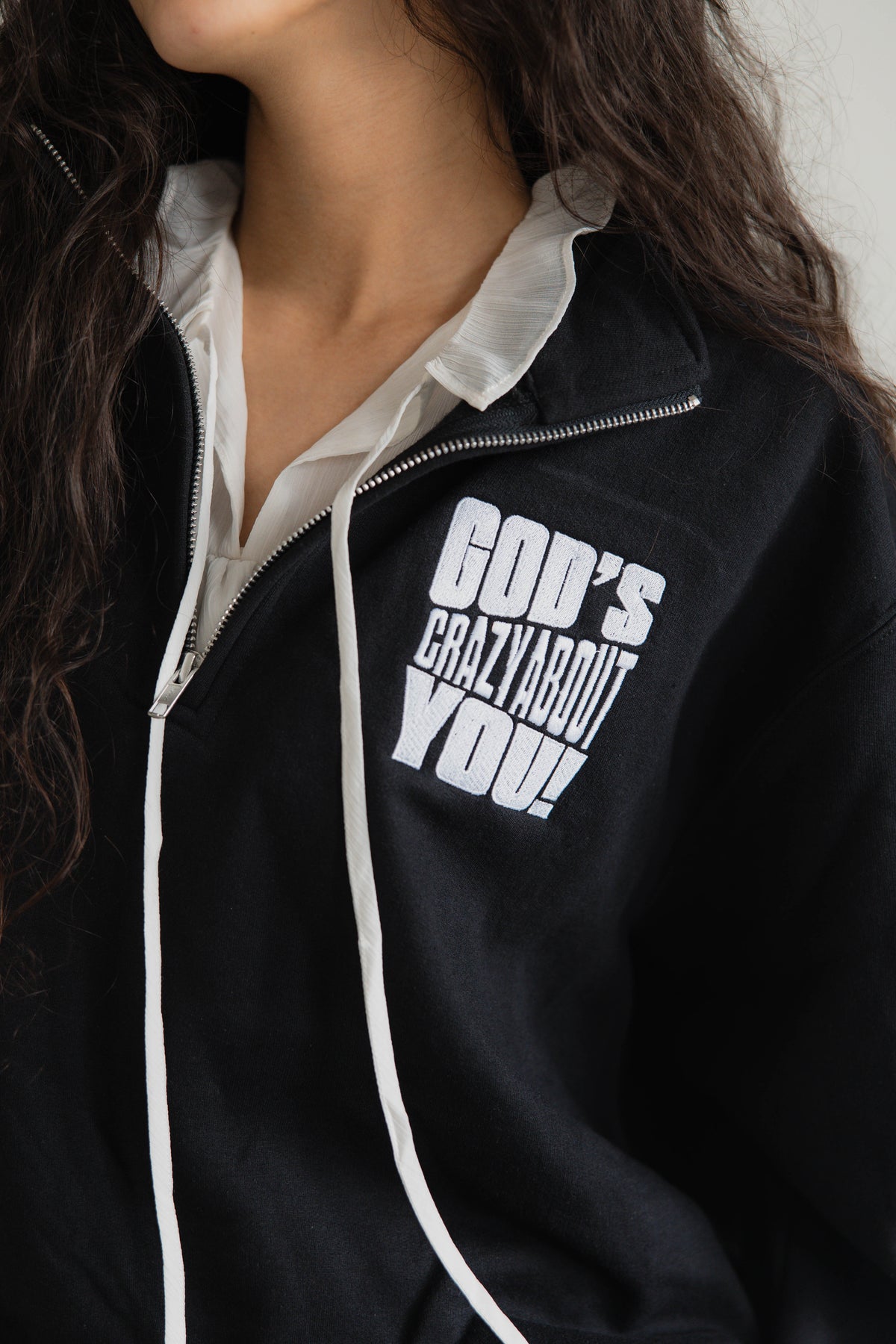 Adult 1/4 Zip Sweatshirt
