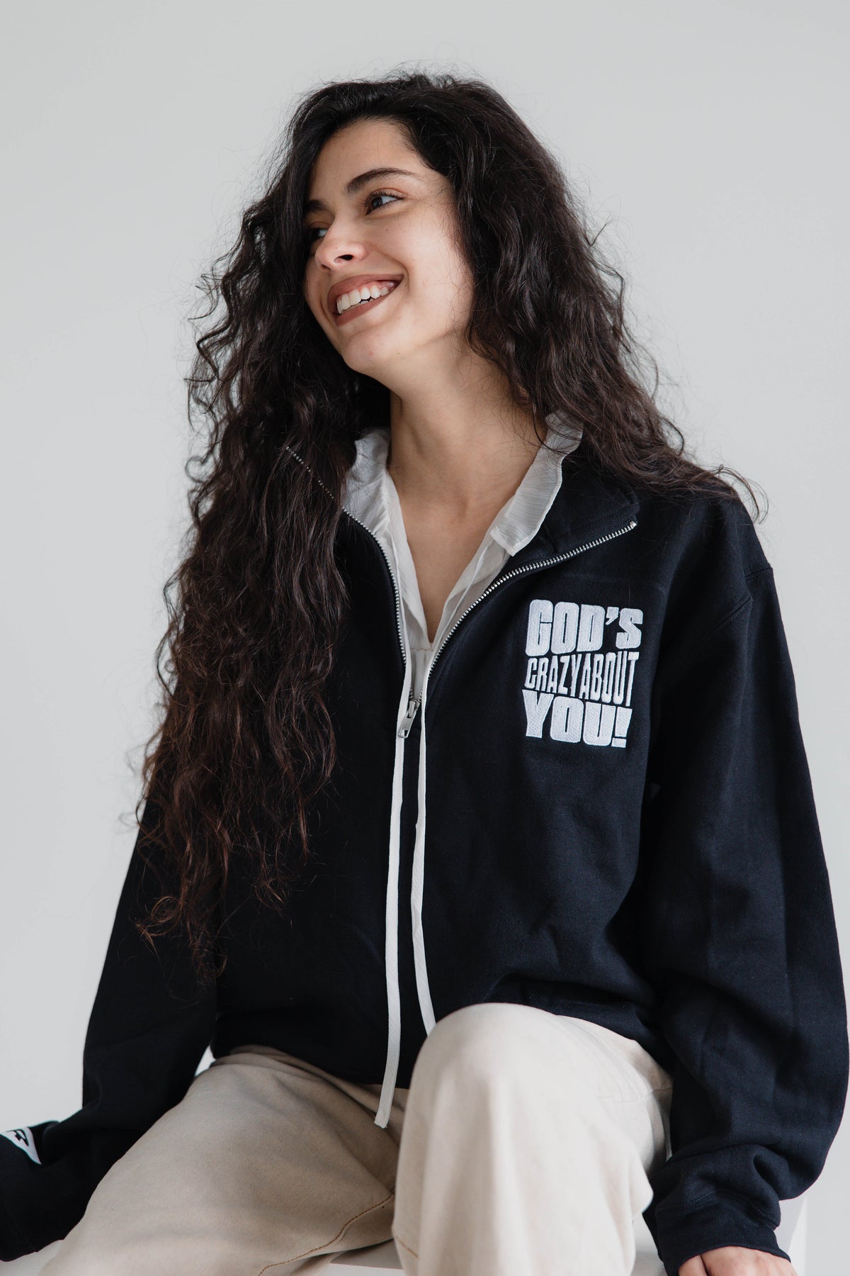 Adult 1/4 Zip Sweatshirt