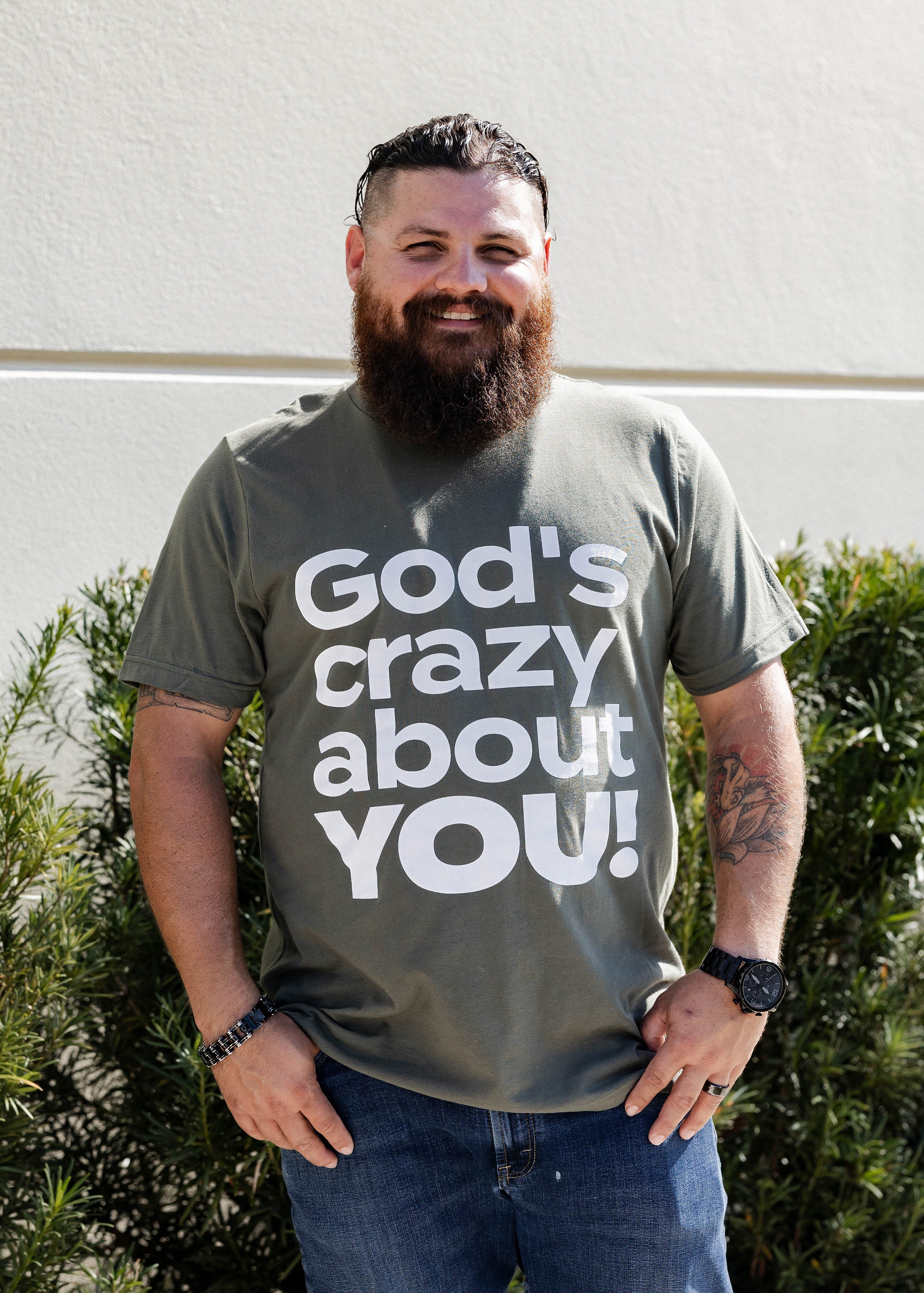 God's crazy about YOU! (Men)