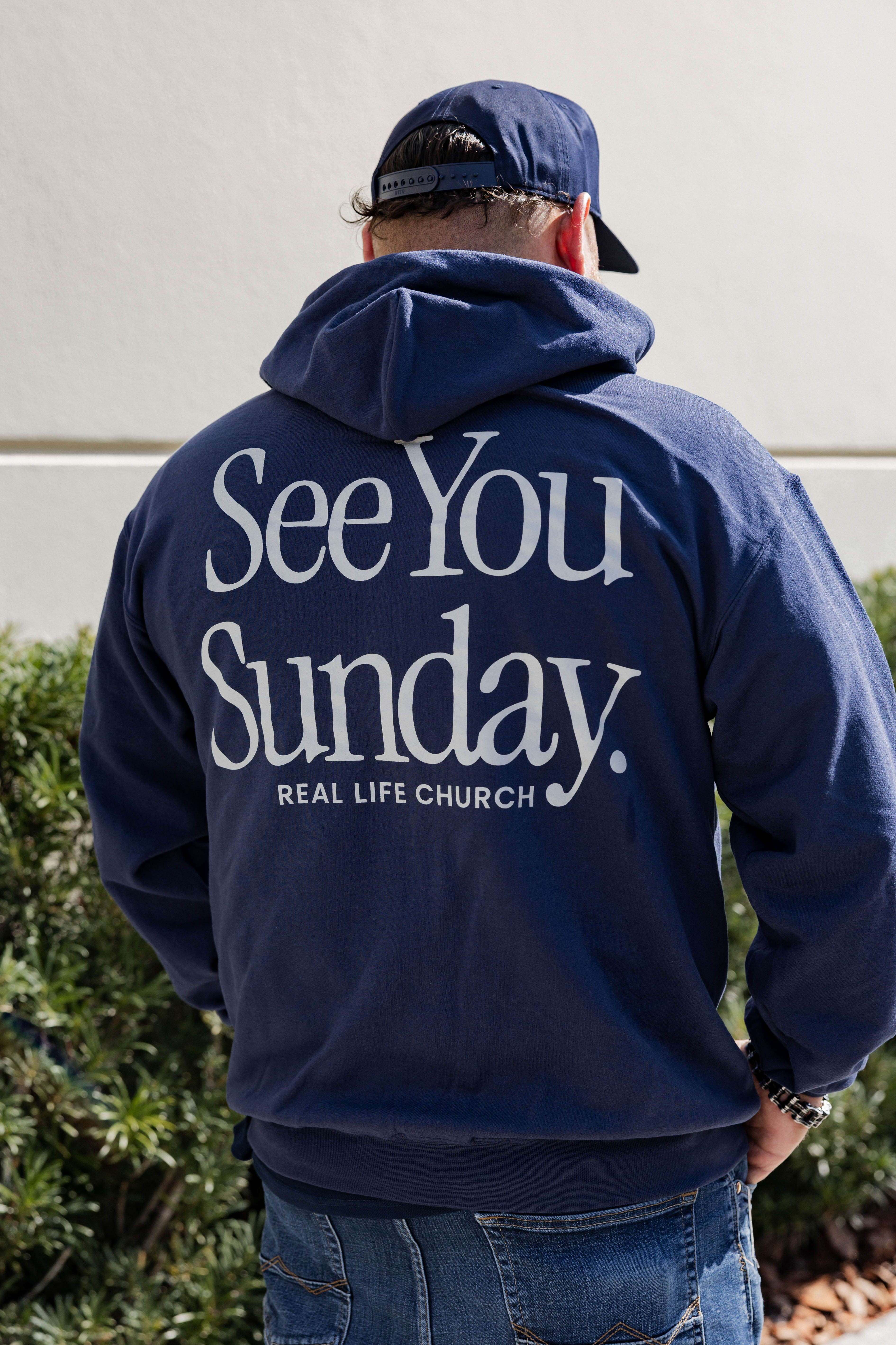 See You Sunday Men's Hoodie